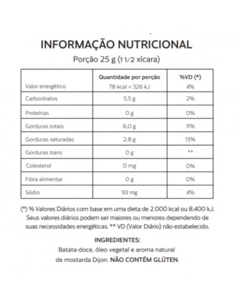 Chips de Batata Doce, Azeite de Oliva e Manjericão - rootstogo - 45g